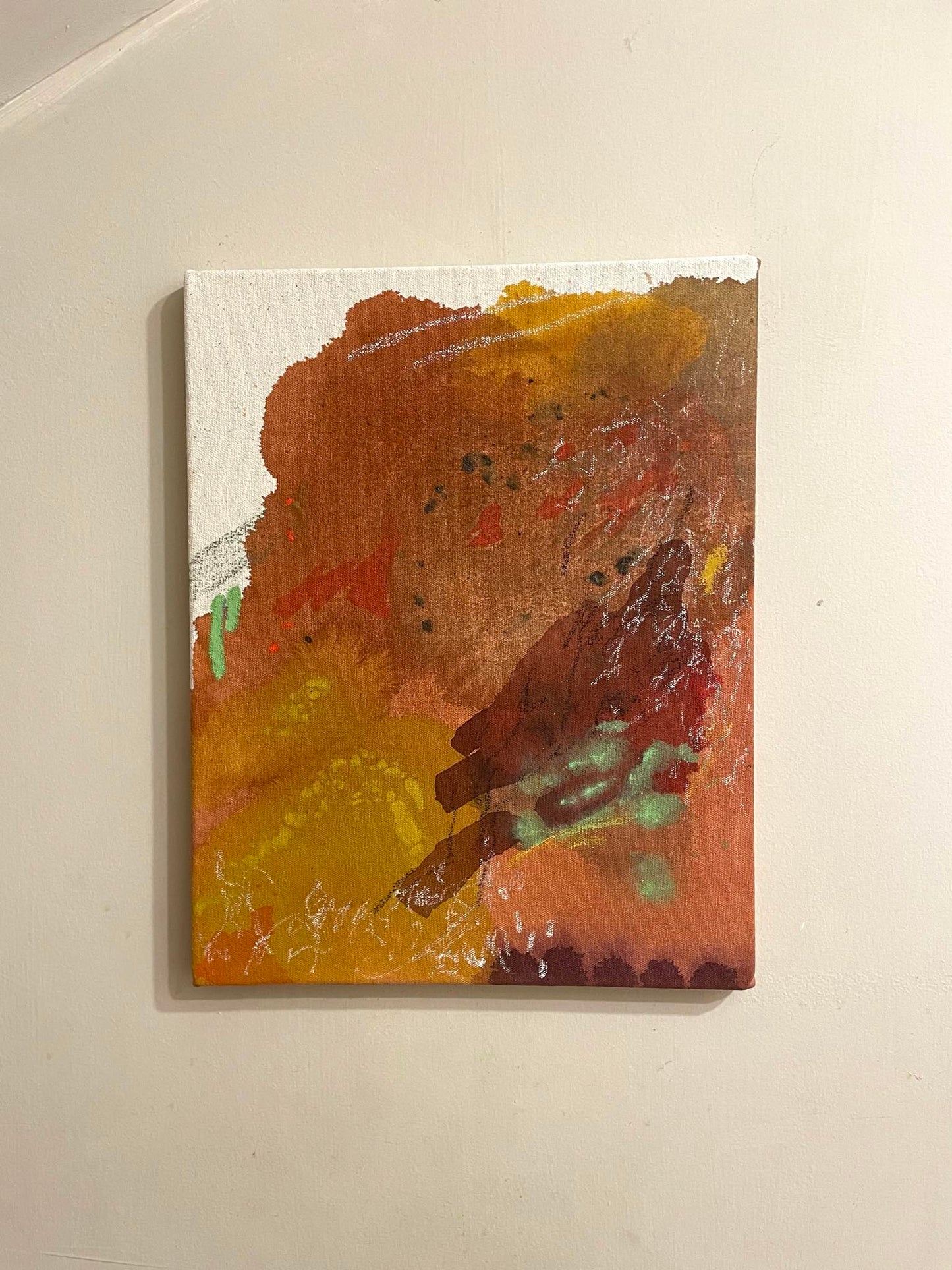 Everywhere is dry - 11x14" canvas