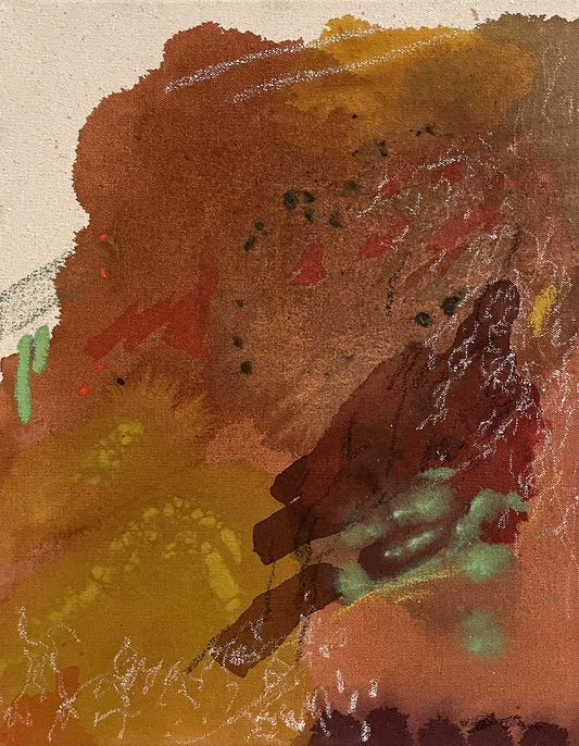 Everywhere is dry - 11x14" canvas